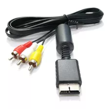 Cabo Av Rca Áudio E Vídeo Para Playstation Ps1 Ps2 Ps3 1,8m