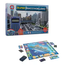 Jogo De Mesa Super Banco Imobiliário + Maquina Estrela