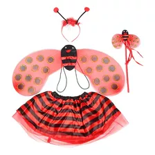 Disfraz De Abeja/ladybug De Halloween Para Niños/niñas