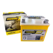 Bateria Pioneiro 6ah Honda Cg 160 Fan Flex 2018 Original