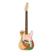 Guitarra Eléctrica Fender Artist Jimmy Page Telecaster De Fresno 2019 Natural Uretano Brillante Con Diapasón De Palo De Rosa