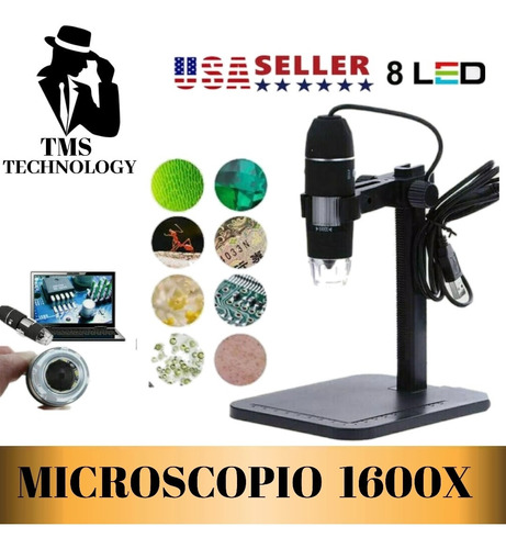 Microscopio Usb X1600 Usb Digital