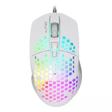 Ratón Gamer Ltc Rgb Honeycomb Blanco