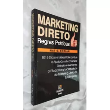 Livro - Marketing Direto - Regras Práticas - Nat G. Bodian