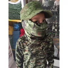 Uniforme Pixel Militar Para Niños