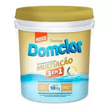 Clorador Para Piscinas Multiação 3 Em 1 Domclor 10kg