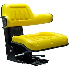 Asiento Tractor Power Trac Con Riñonera Amarilla