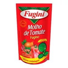 Molho De Tomate Tradicional Sem Gluten Vegano Fugini 250g