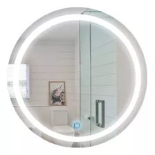 Espejo Redondo Con Luz Led Touch 80x80de Lujo Para Baño