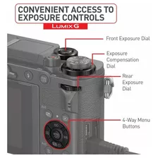 Panasonic Lumix Gx9 4k Pecado Espejo Cit Cuerpo De La Cámara