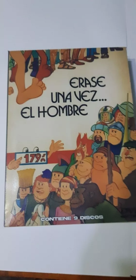 Coleccion Erase Una Vez El Hombre, Serie Completa En Dvd