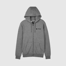 Poleron Lifestyle Absolute Zip Gris/negro Fox