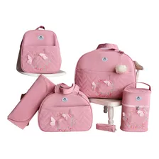 Kit Bolsa Saída Maternidade Menina Borboleta Primavera