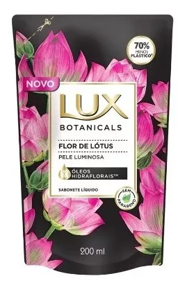 Sabonete Líquido Lux Flor De Lótus Refil 200ml