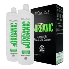 2 Ativos Semi Definitiva Organica 0% Formol Tróia Hair 2x1l