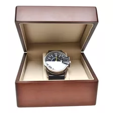 Estuche Nogal De Madera Para Reloj Calidad Premium Ideal Vip