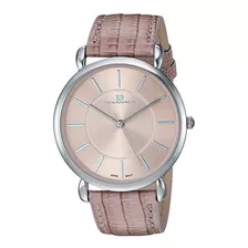 Oceanaut Womens Alma Quartz Acero Inoxidable Y Cuero Casual 