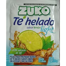 Zuko Bebida En Polvo De Te Negro Sabor Limón 10 Sobres 