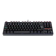 Teclado Gamer Redragon Kumara K552 Rainbow Outemu Red Esp Negro Español Latinoamérica