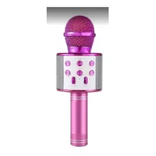 Micrófono Parlante Bluetooth Karaoke Inalámbrico Q7 Usb Sd