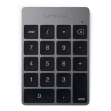 Teclado Bluetooth Satechi Slim Number Numérico Space Gray 