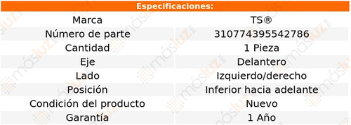 Buje Horquilla Del Izq/der Inf Para Hyundai Azera 12-14 Ts Foto 3