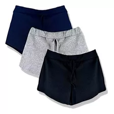 Kit 10 Shorts Malha Canelada Shortinho Atacado Moda Verão