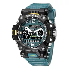 Reloj Deportivo Militar Impermeable Smael Para Hombre