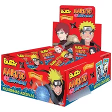Chiclete Buzzy Naruto Tutti Frutti C/ Figurinhas 100 Und