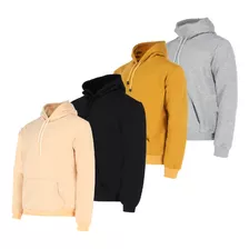 Paquete De 4 Sudaderas Ejercicio Hoodie Capucha Gruesa Gym