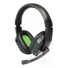 Fone Headset Gamer Usb 7.1 Digital C/ Mute Ps3 Ps4 Pc Note Cor Verde Cor Da Luz Verde-escuro