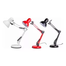 Luminária Articulada De Mesa Abajur Pixar Garra Ou Base Cor Da Estrutura Preto