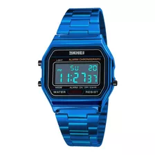 Reloj Skmei 1123 , Blue, Alarma, Illuminator, Alberca, Crono