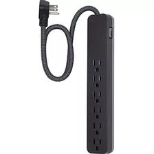 Protector De Sobretensiones De 6 Tomas, Cable De Extensión T