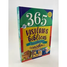 Livro Bíblico Com 365 Historias Ilustrada Com Devocional Para Crianças Atacado Promoção 