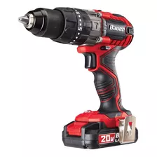 Taladro Rotomartillo 20v Lithium 1/2 Bauer Color Rojo Y Negro Frecuencia 0 Mhz