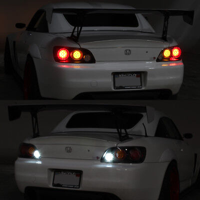 For Black 2004-2009 Honda S2000 Ap2 Full Led Tail Lights Yyk Foto 3