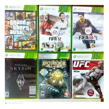 Kit Com 6 Jogos Originais Xbox 360 - Mídia Física