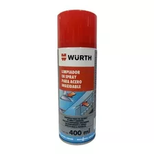 Limpiador De Acero Inoxidable Wurth X400ml