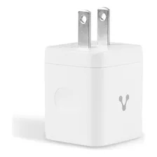 Cargador Vorago Carga Rapida Usb Tipo C 20w Blanco Au-250-wh