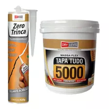 Massa Tapa Tudo 5000 Pote De 340g + Bisnaga 420g Zerotrinca