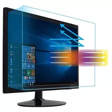 Protector De Pantalla Filtro Anti Glare Luz Azul Monitor 24