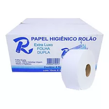 Papel Higiênico Branco C/8 Rolos 250m Renova