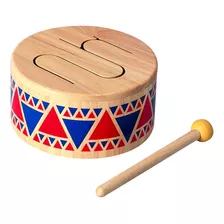 Instrumento De Juguete Musical De Madera De Tambor Sól...