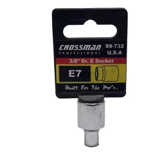 Bocallave Tubo Torx Hembra E7 Encastre 3/8 Crossman