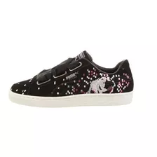 Zapatilla Negra Puma Suede Heart Digit Emb Wn S. Talle38.5