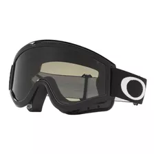 Óculos Oakley L-frame Jet Black/grey Motocross Enduro Trilh