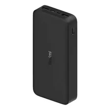 Xiaomi Redmi Powerbank Carga Rapida 20000mah Bateria Externa Color Negro