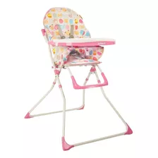 Silla De Comer Plegable Candy Rosado Infanti