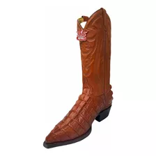 Bota Vaquera Rudel Piel Imitación Cocodrilo Hombre Últimas